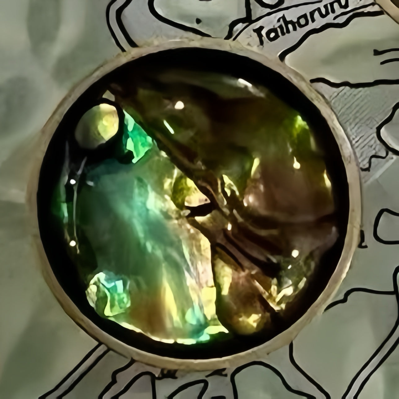 Shell Inlay Copper Knobs