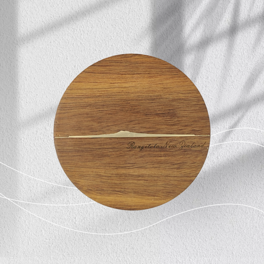 Round Rangitoto Coaster Set