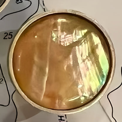 Shell Inlay Copper Knobs